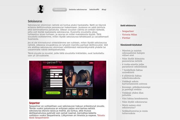 Nova theme site design template sample