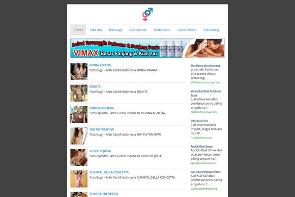 Fasthink theme site design template sample