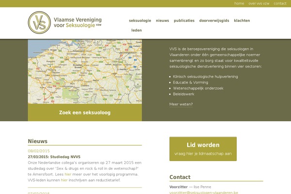 seksuologen-vlaanderen.be site used Vvs