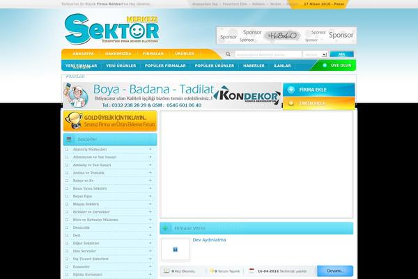 Firma theme site design template sample