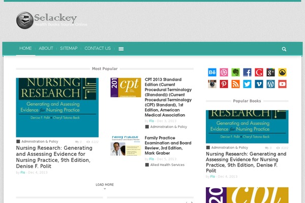 Magazin theme site design template sample