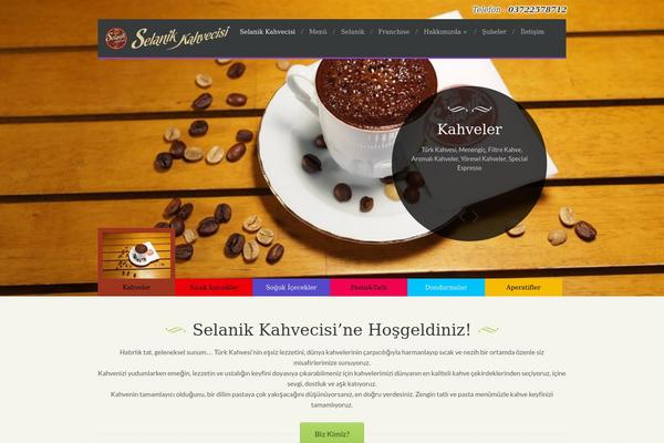 Seasons theme site design template sample