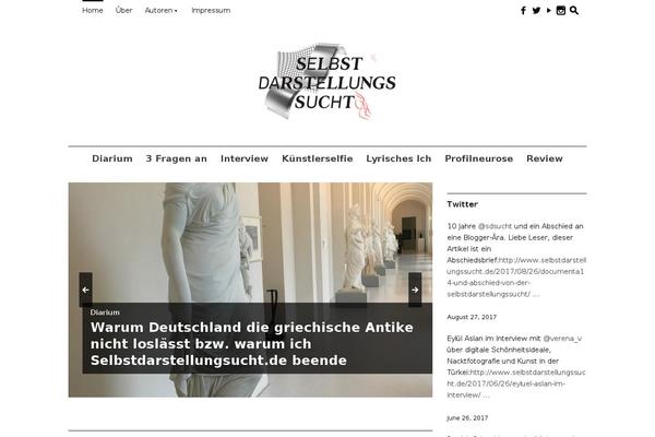Outspoken theme site design template sample