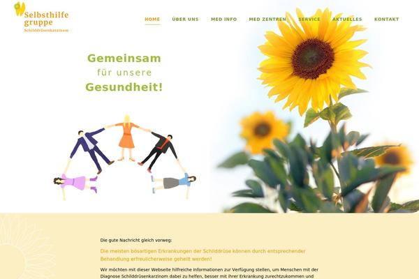 Bridge Child theme site design template sample