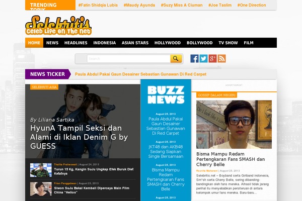 Site using Custompress plugin