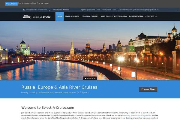 Tour Package theme site design template sample