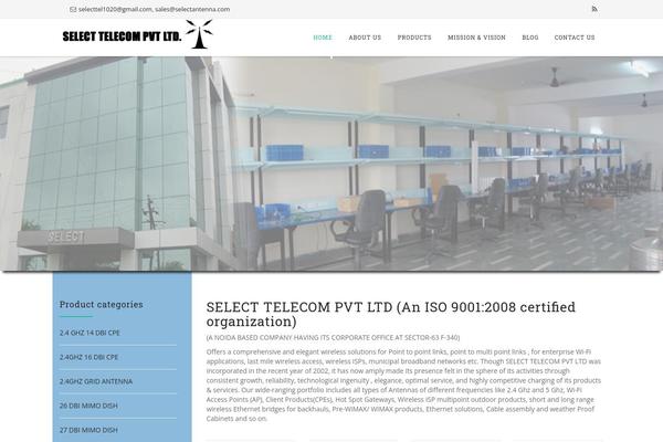 Howes theme site design template sample