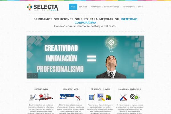 Custom theme site design template sample
