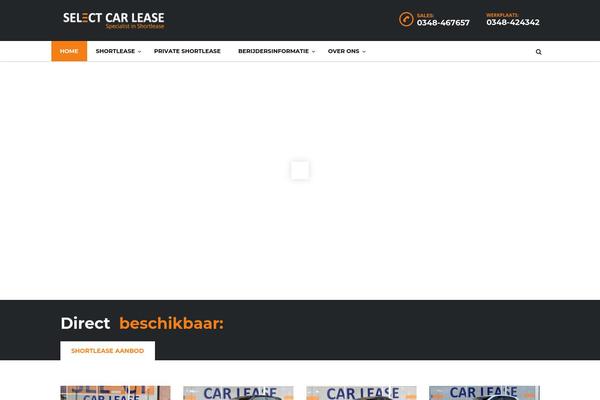 Motors theme site design template sample