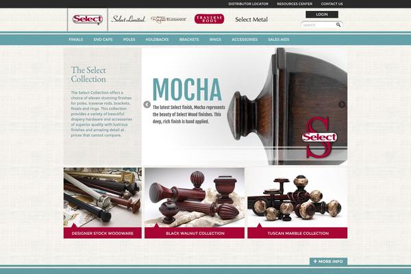selectdraperyhardware.com site used Sdh