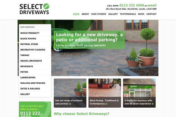 Select theme site design template sample