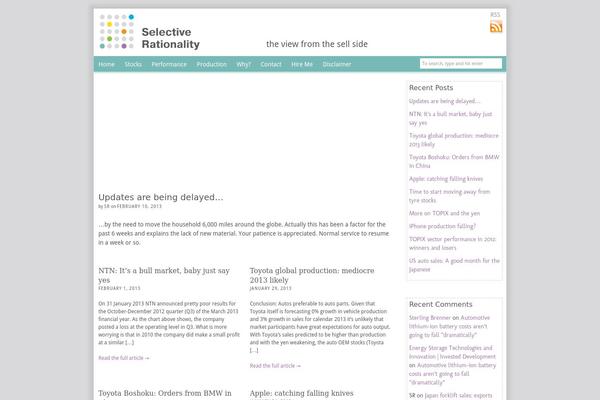 Thesis_182 theme site design template sample