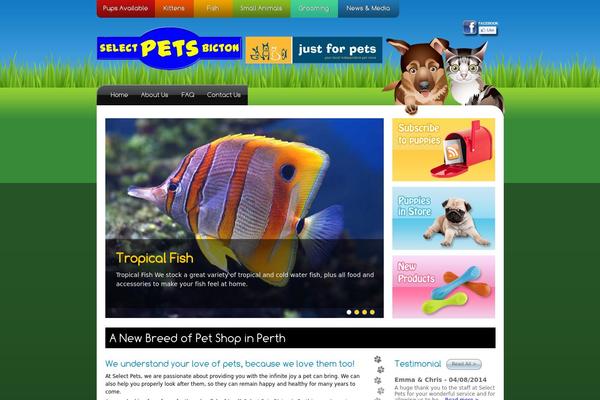 Titan theme site design template sample