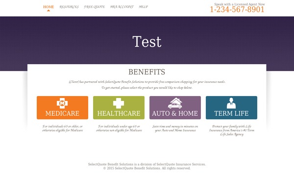 Whitelight theme site design template sample