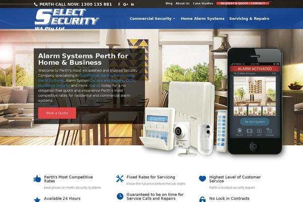 selectsecurity.com.au site used Onestopdesignschildtheme