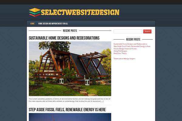 Morning theme site design template sample