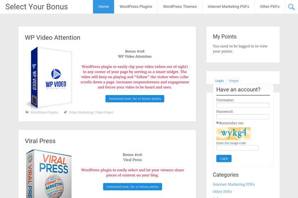 Site using DomainAffiliateEngine plugin