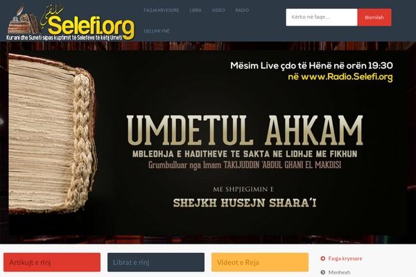 Hueman theme site design template sample