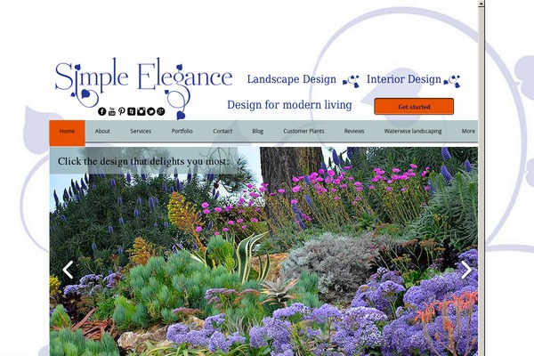deCente theme site design template sample