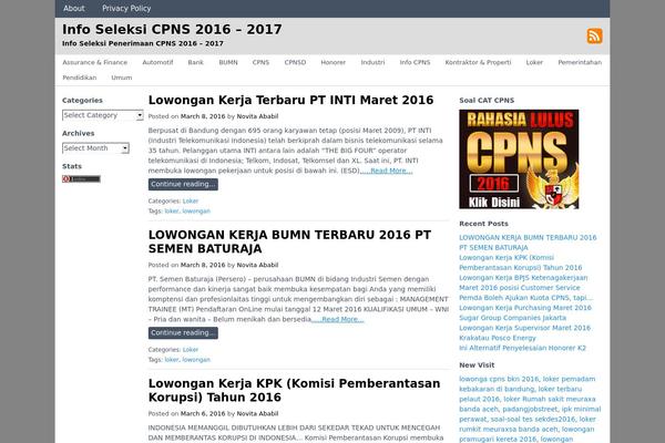 HeatMap AdAptive theme site design template sample