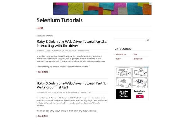 BigFeature theme site design template sample
