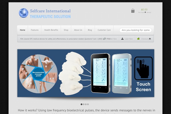 selfcaremassager.com site used Eshopper