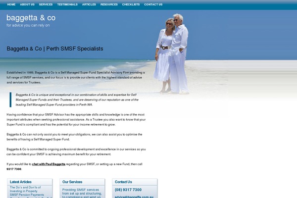 selfmanagedsuperfundsperth.com.au site used Baggetta_new