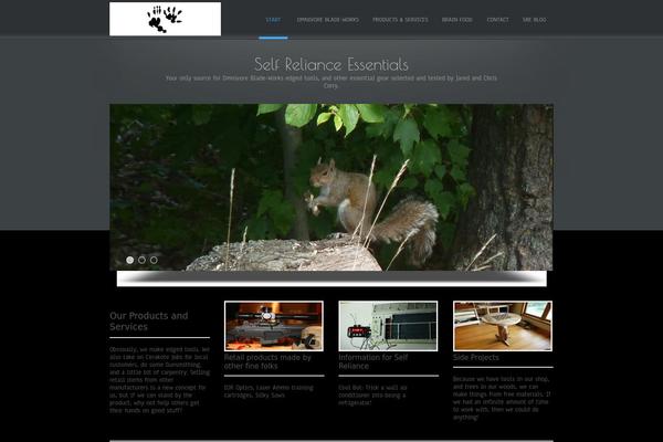 Simplify theme site design template sample