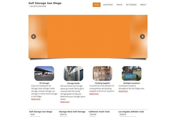 Fruitful theme site design template sample