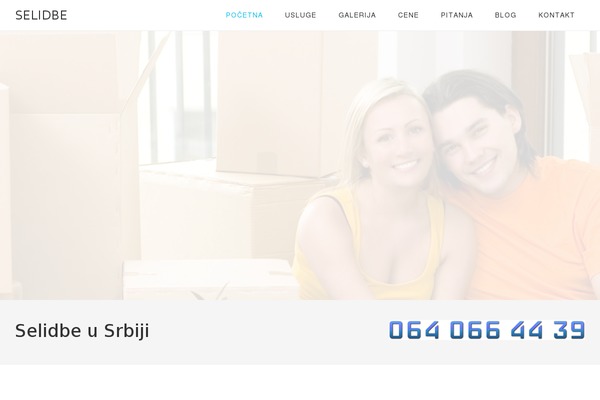 selidbebgd.com site used Minimum Pro