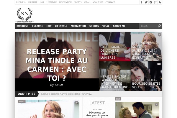 selimniederhoffer.com site used Nord-theme