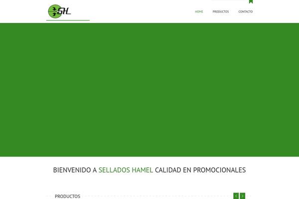 Elegantica theme site design template sample