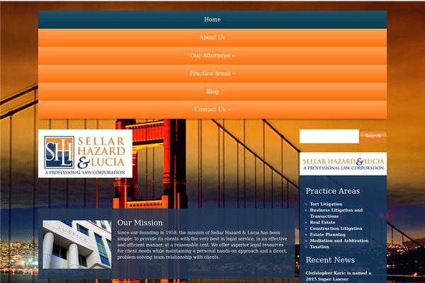 Progressive theme site design template sample
