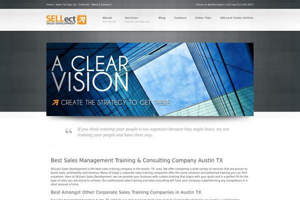 Accent theme site design template sample