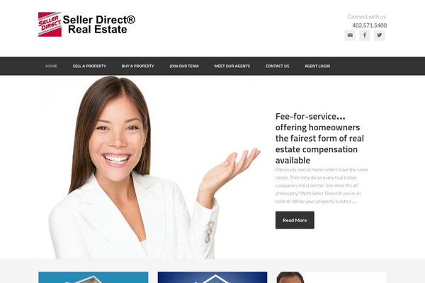 Enterprise Pro theme site design template sample