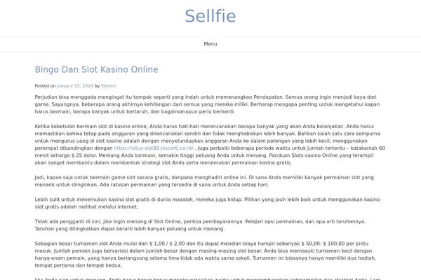 Overlay theme site design template sample