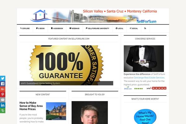 Site using Feature A Page Widget plugin