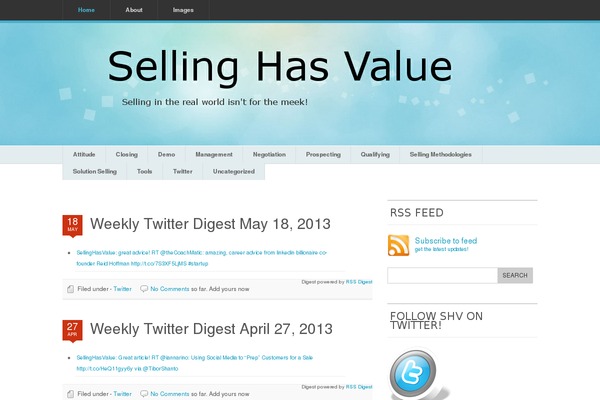 Brightsky theme site design template sample