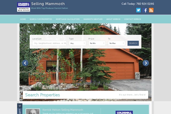 Blocks theme site design template sample