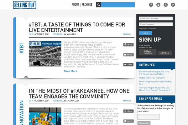 Framework theme site design template sample