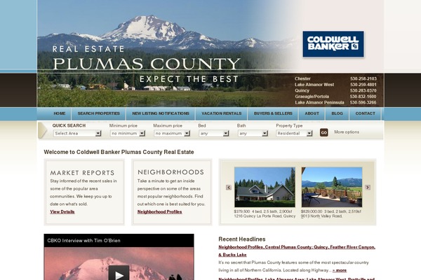 Carolina theme site design template sample