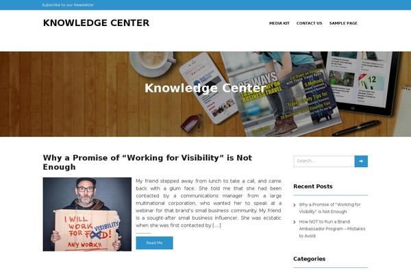Vega theme site design template sample