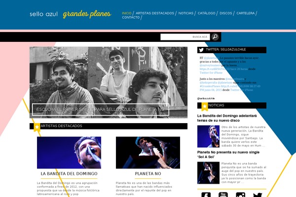 Sandbox theme site design template sample