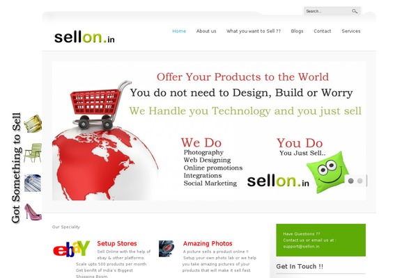sellon.in site used Acens
