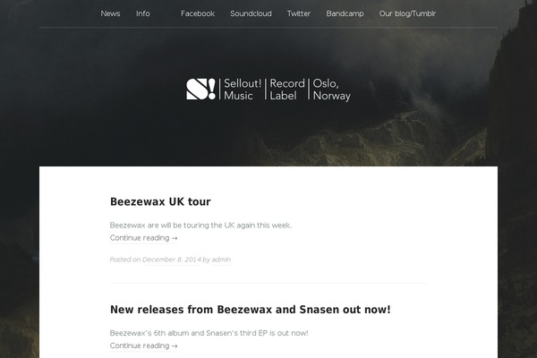 Hestia theme site design template sample