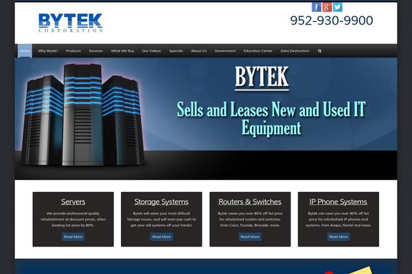 Minicorp theme site design template sample