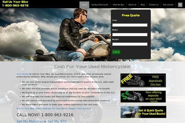 sellusyourbike.com site used Dako-boot