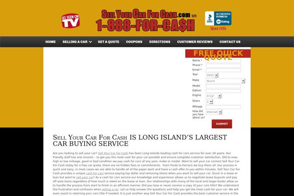 Nexus theme site design template sample