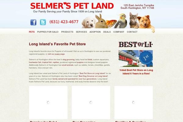 selmerspetland.com site used Theme1190