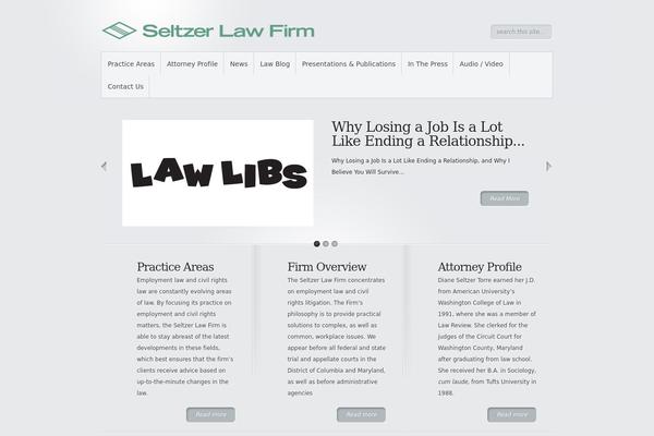 Minimal theme site design template sample
